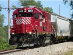 Red Locomotives Return to the GB&W 